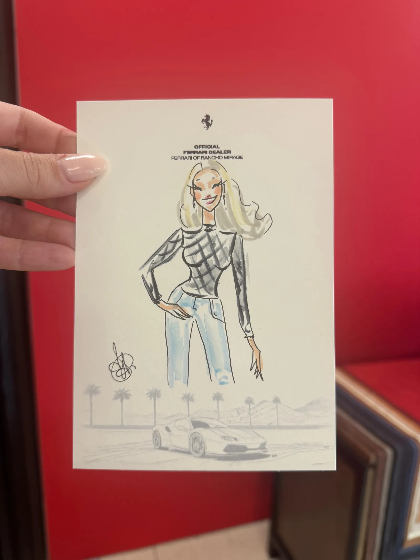 Live fashion sketch · 2025