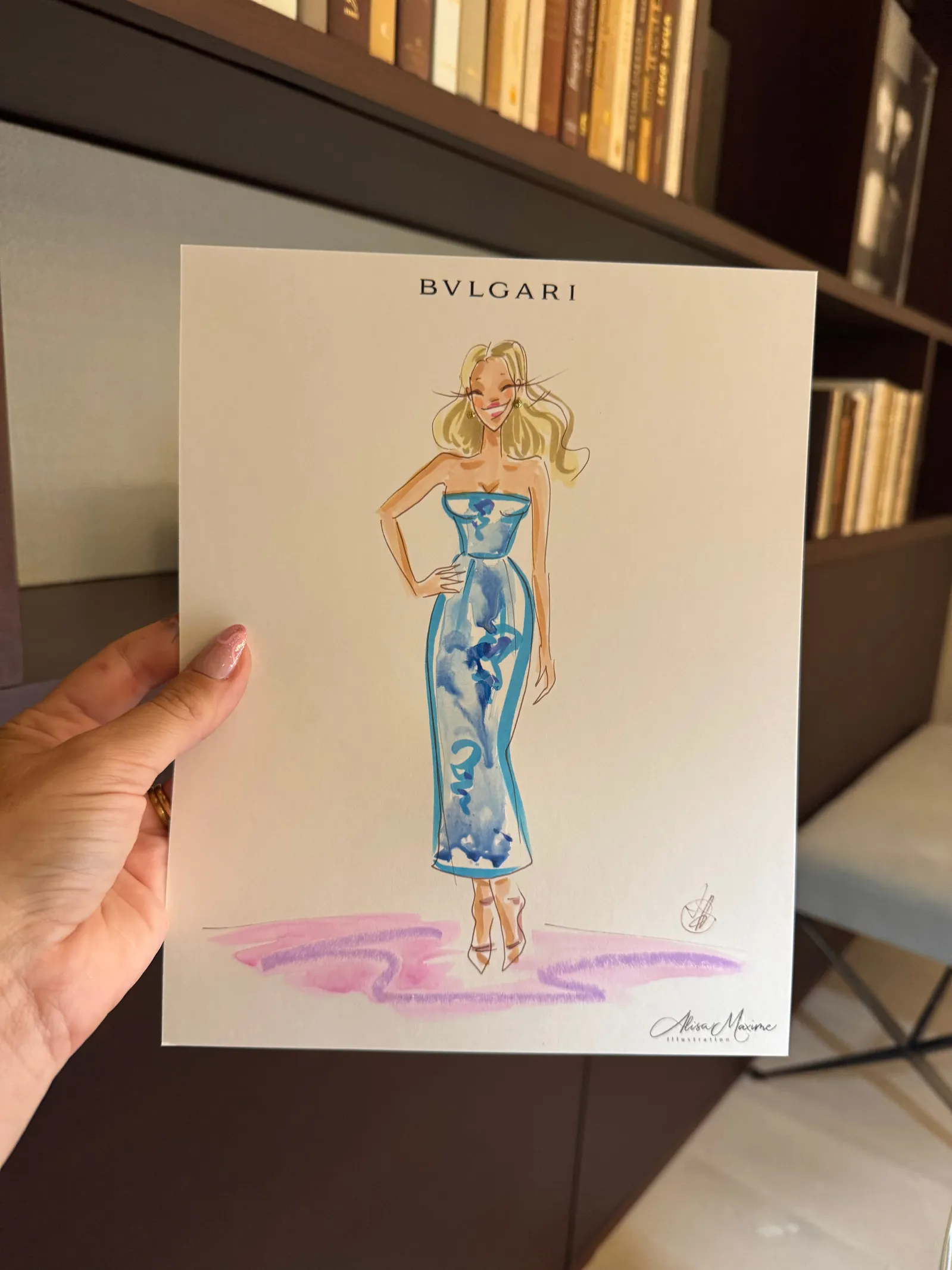 Live fashion sketch · 2025