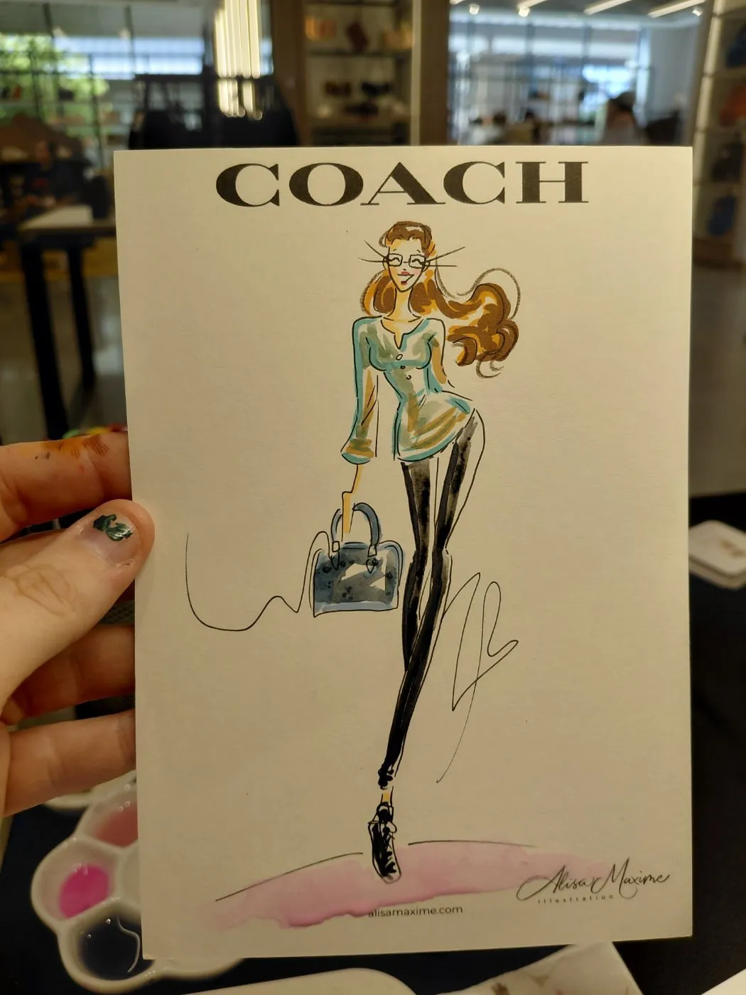 Live fashion sketch · 2026