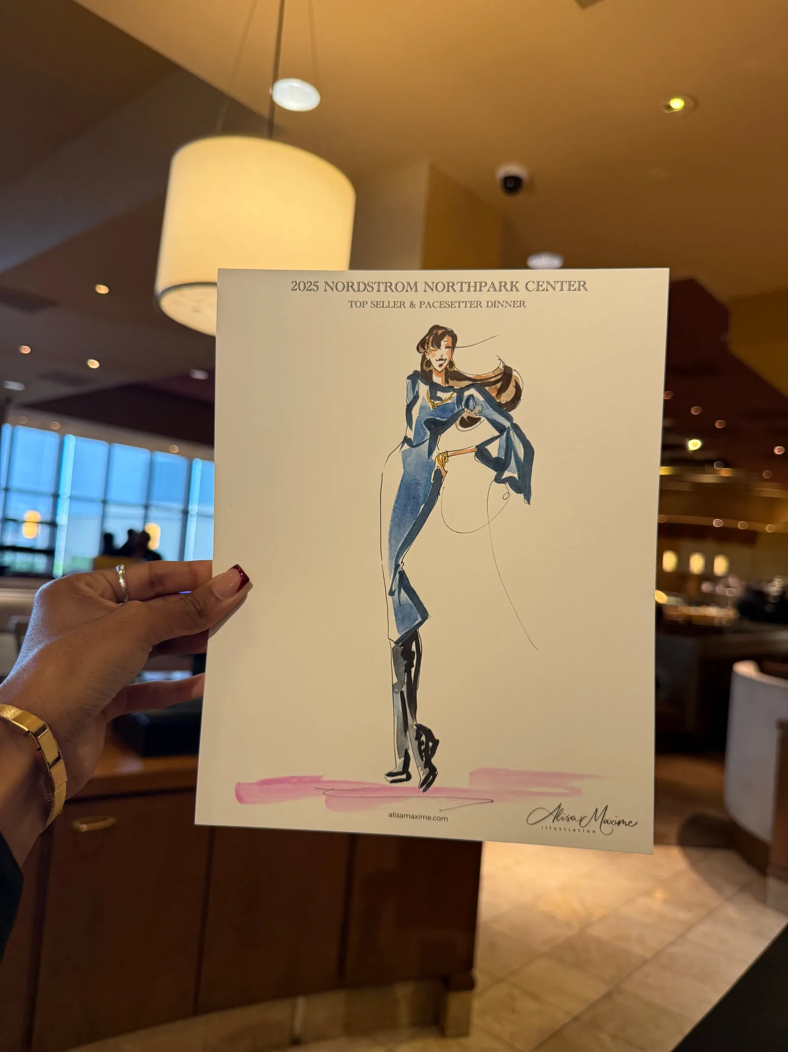 Live fashion sketch · 2026