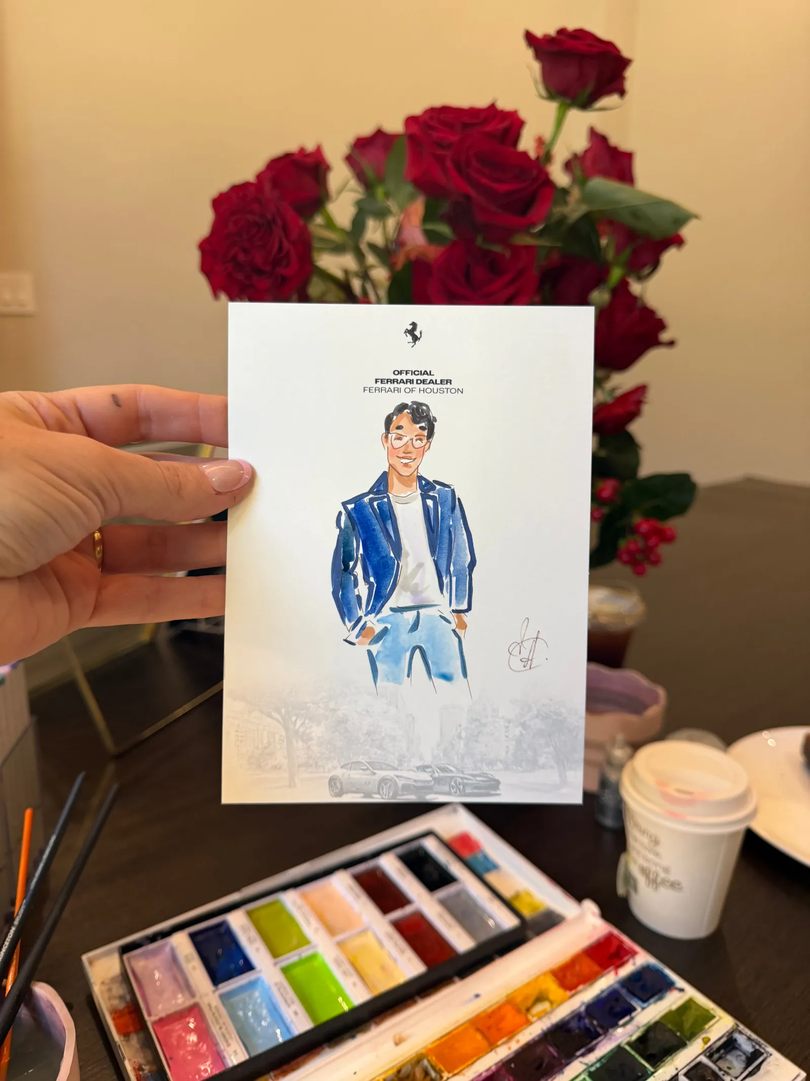 Live fashion sketch · 2025