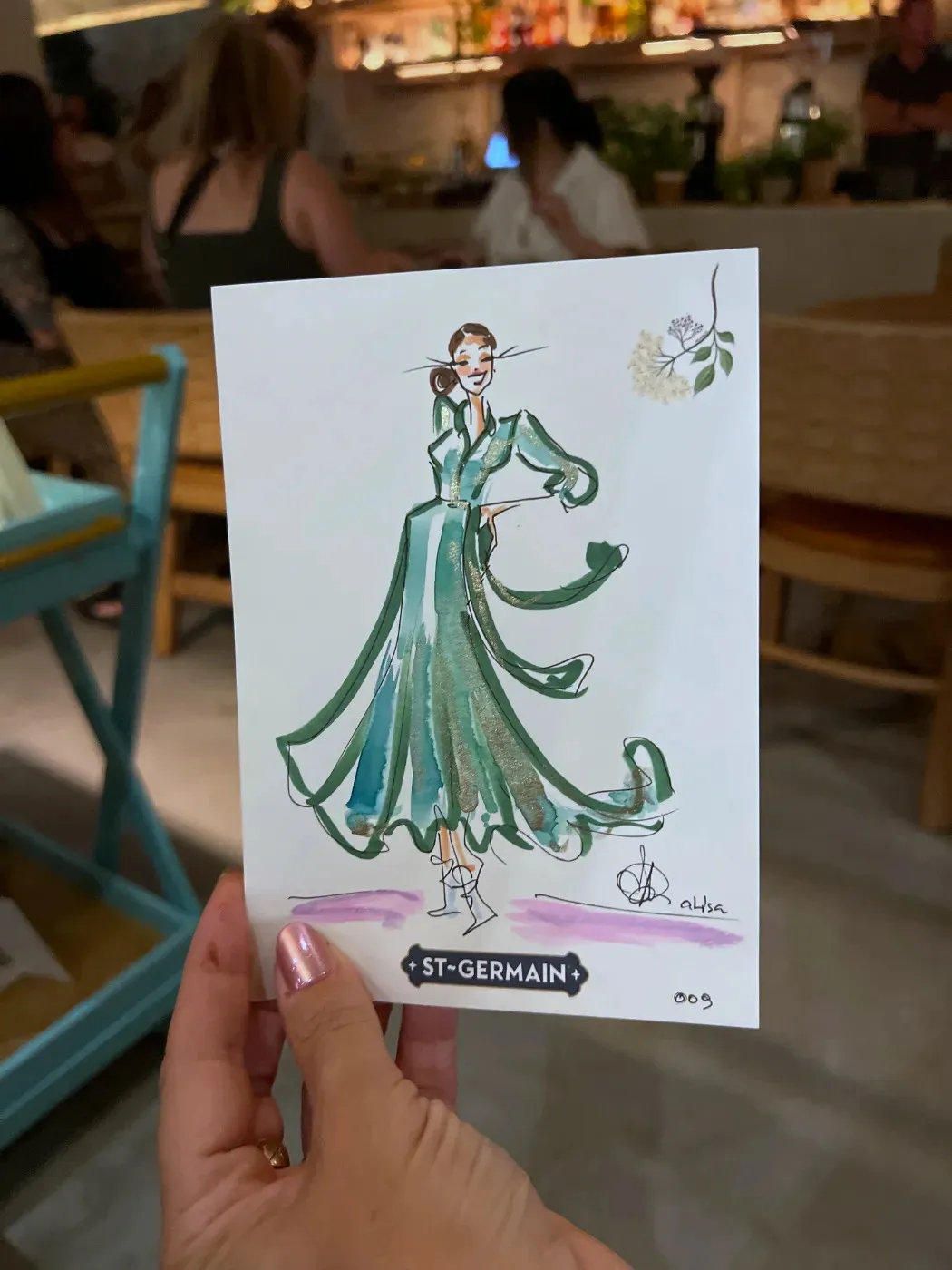 Live fashion sketch · 2026