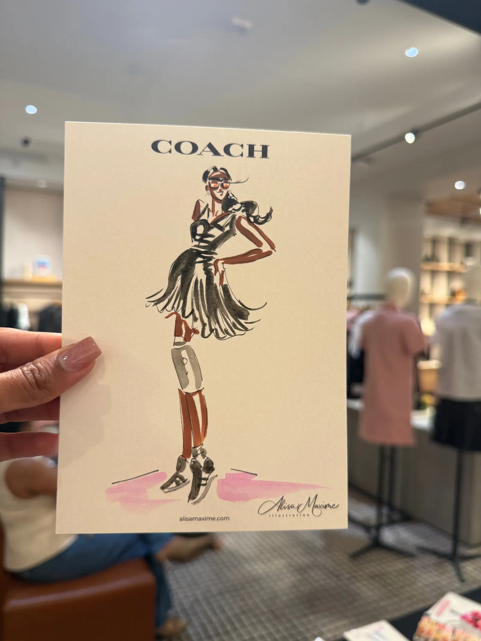 Live fashion sketch · 2026