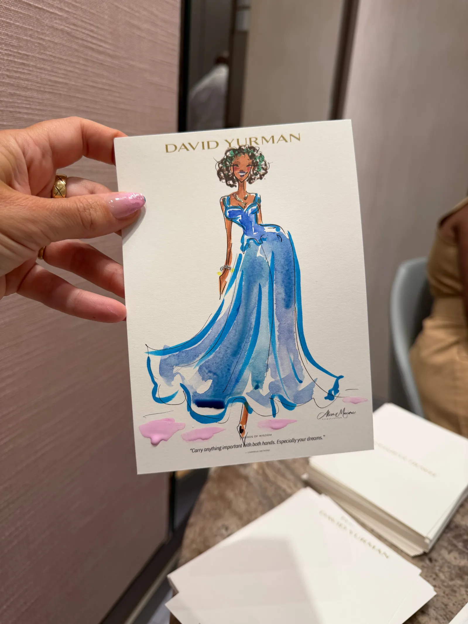 Live fashion sketch · 2026
