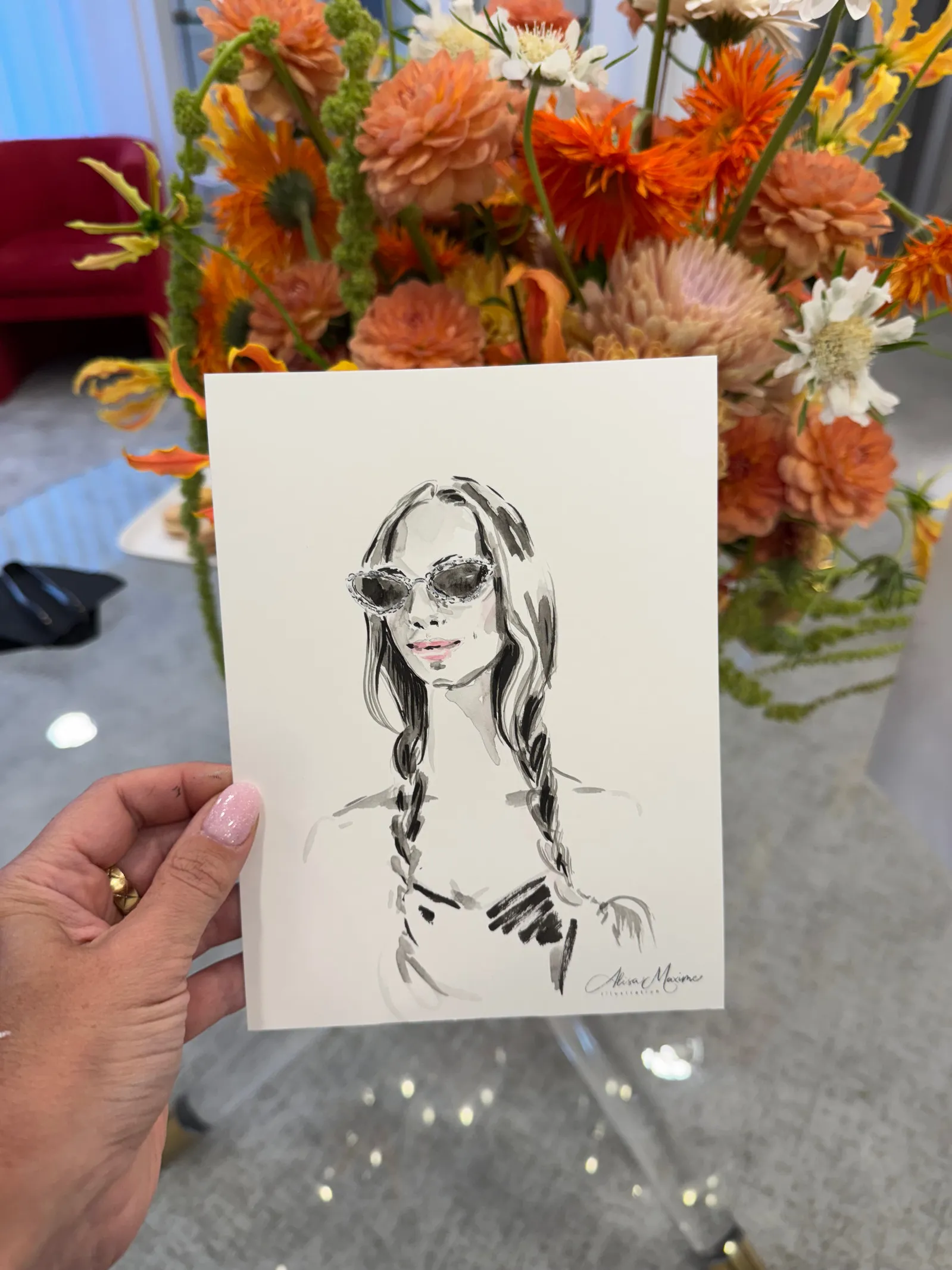 Live fashion sketch · 2025