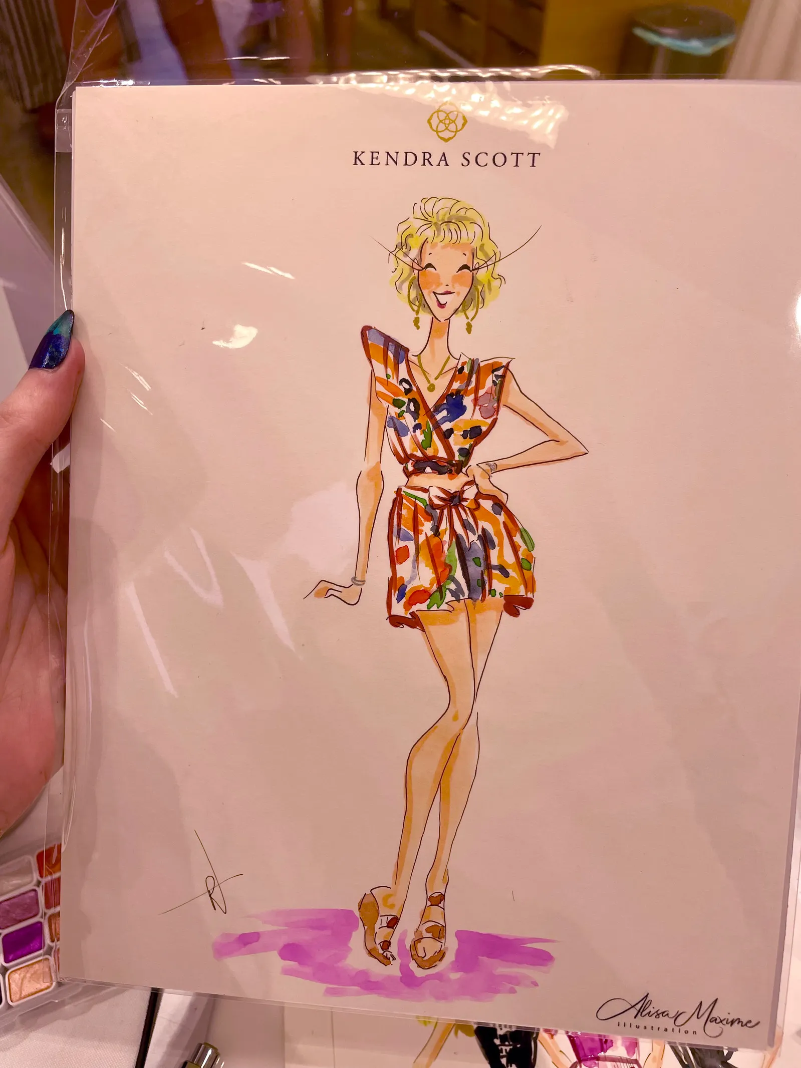 Live fashion sketch · 2025