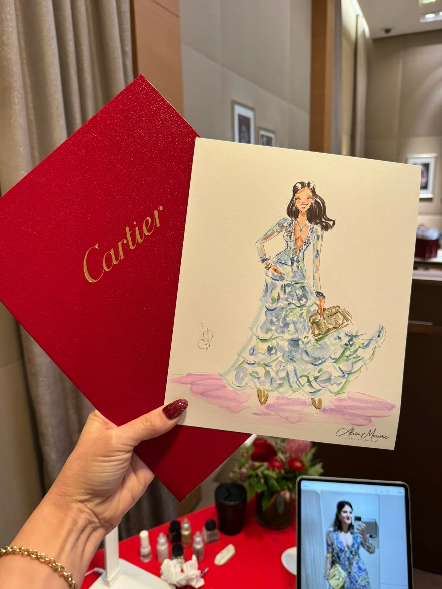 Live fashion sketch · 2024