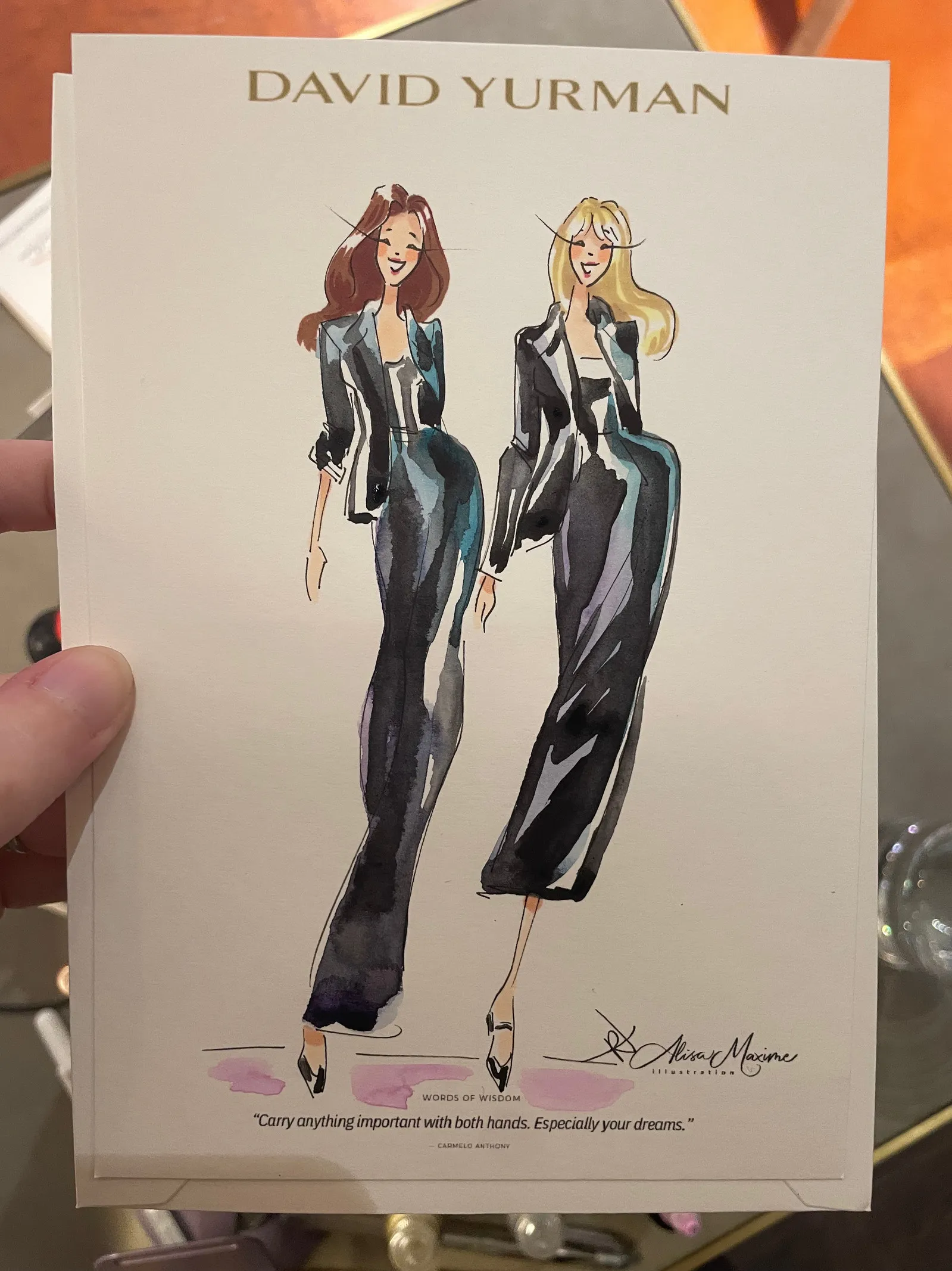 Live fashion sketch · 2026