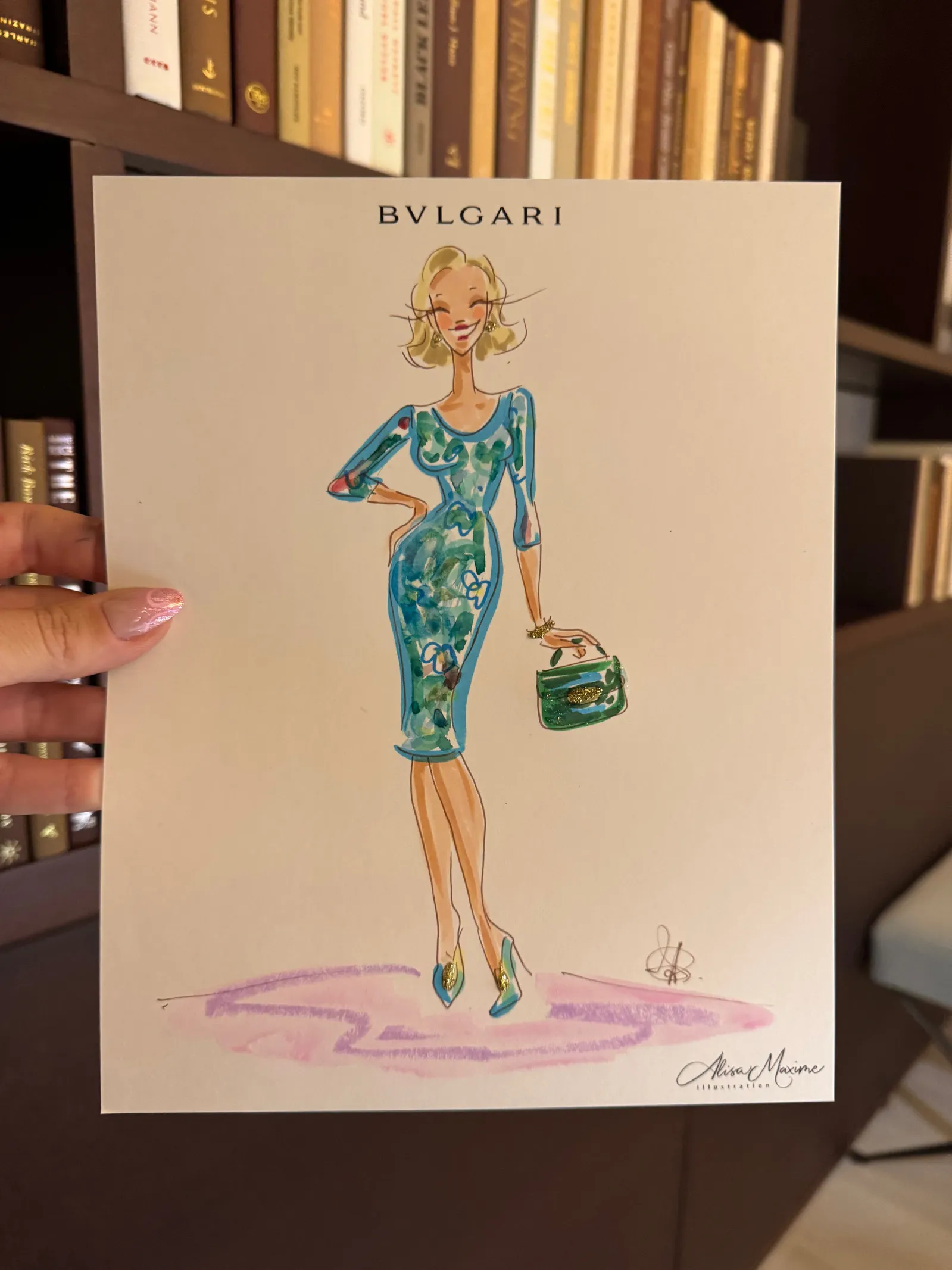Live fashion sketch · 2025