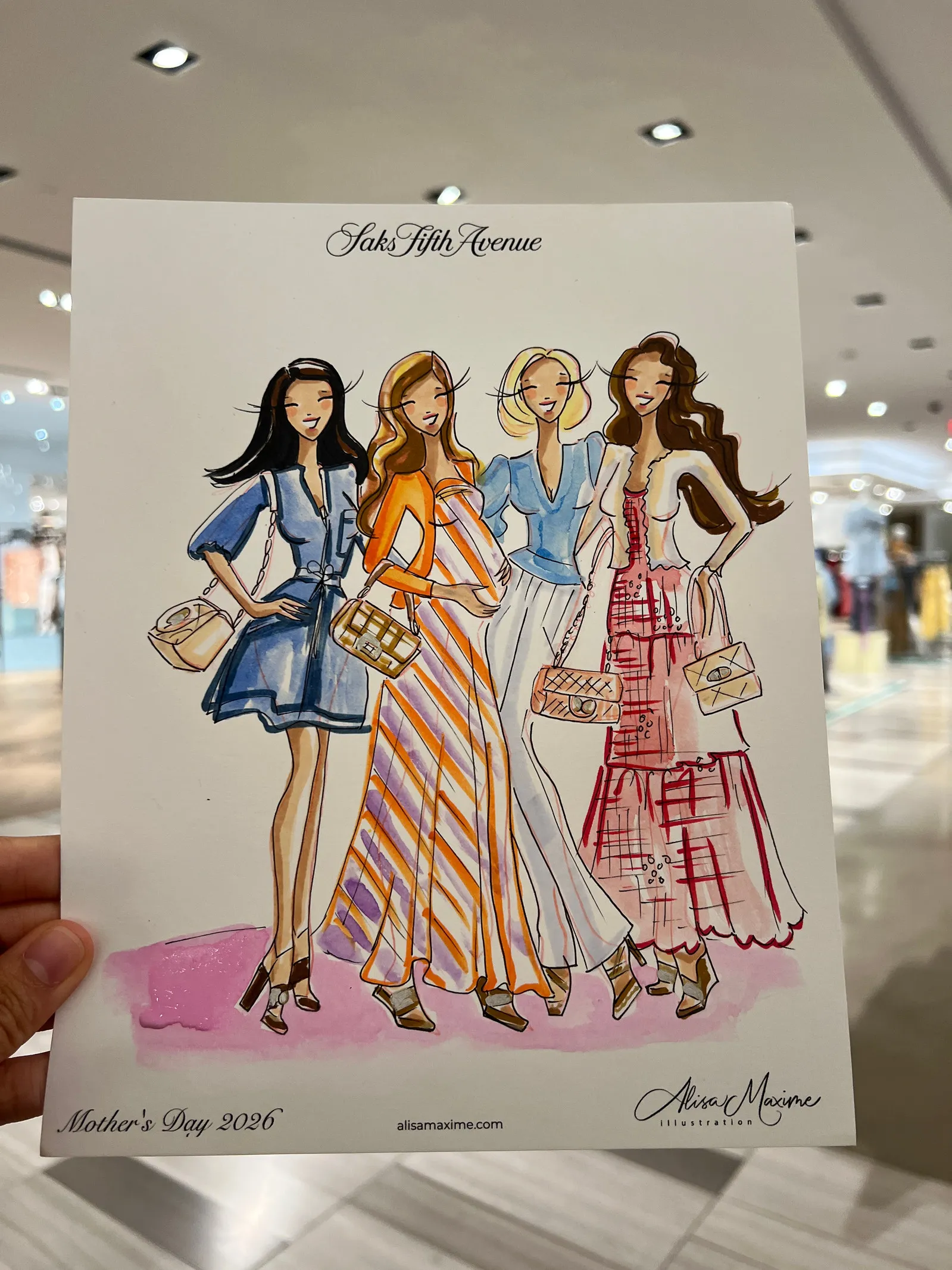 Live fashion sketch · 2026