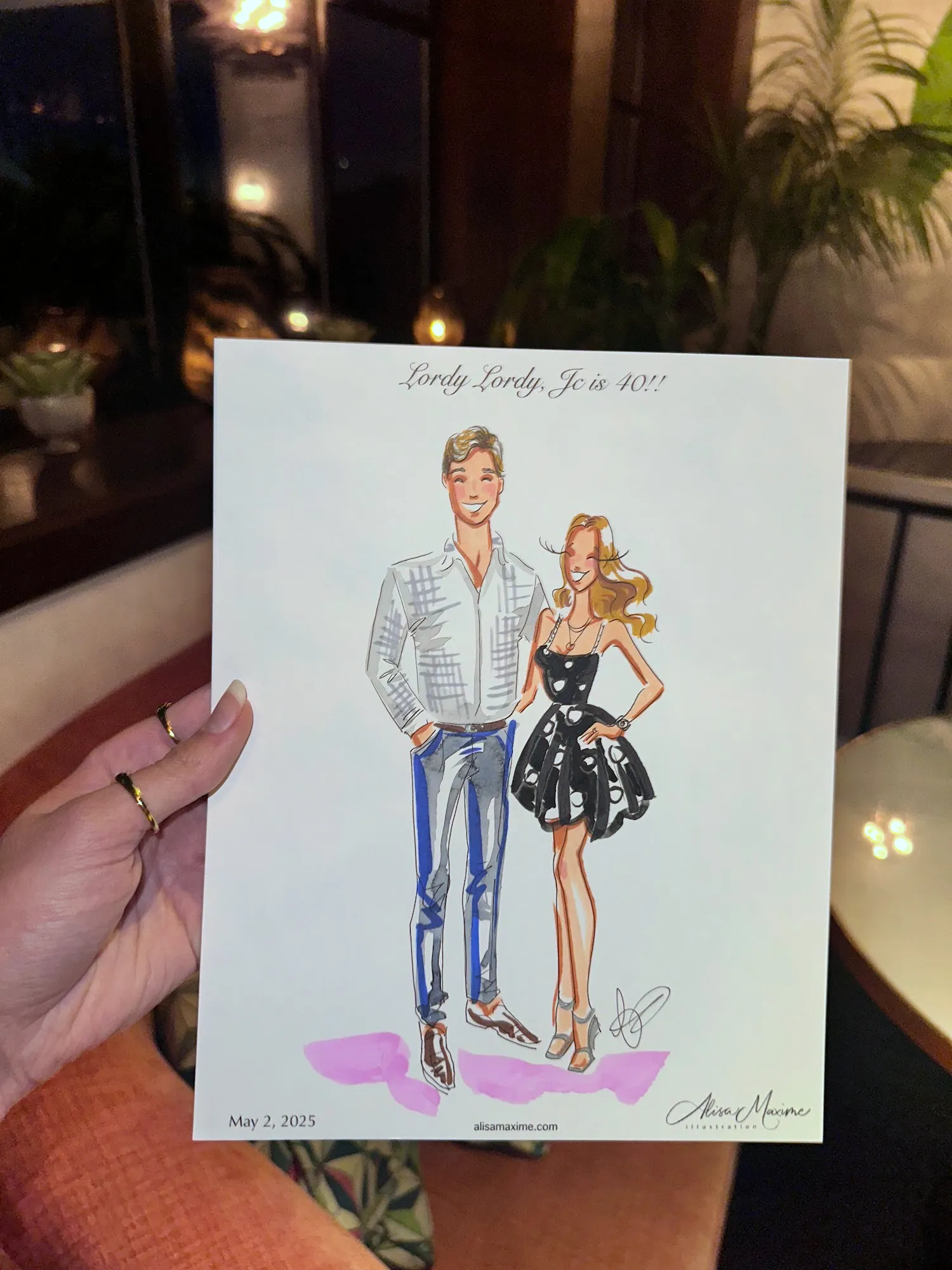 Birthday Celebration at Park House, Dallas — from the evening