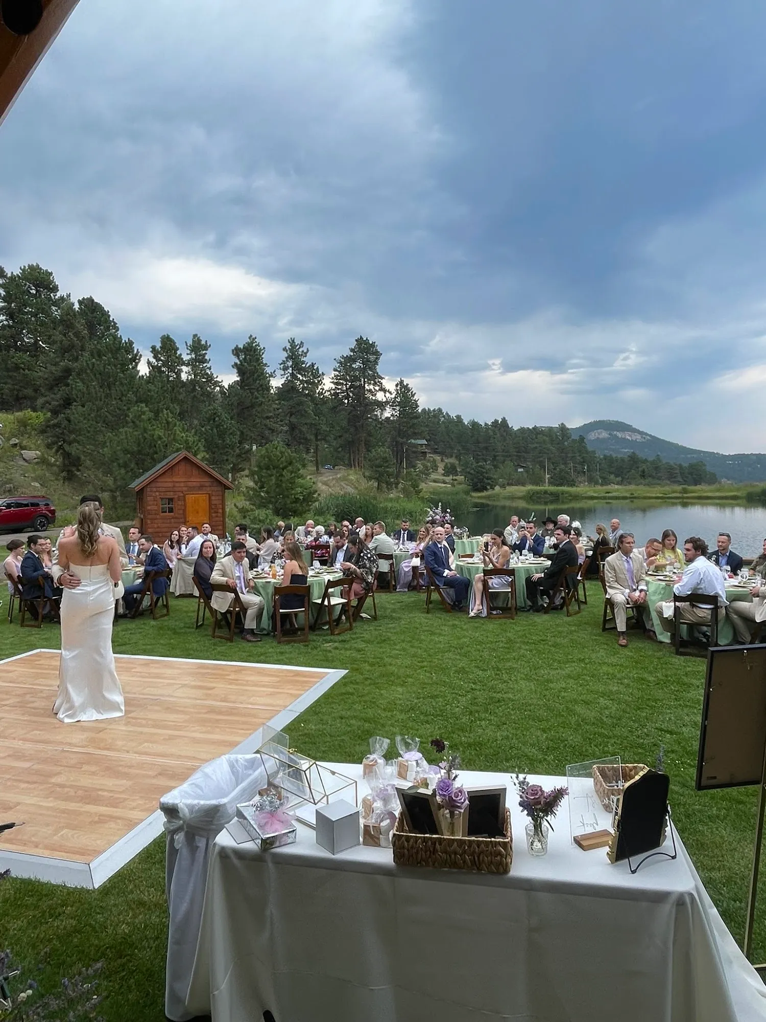 Intimate Wedding Celebration at Green Valley Pond, Colorado Springs — event photo 2