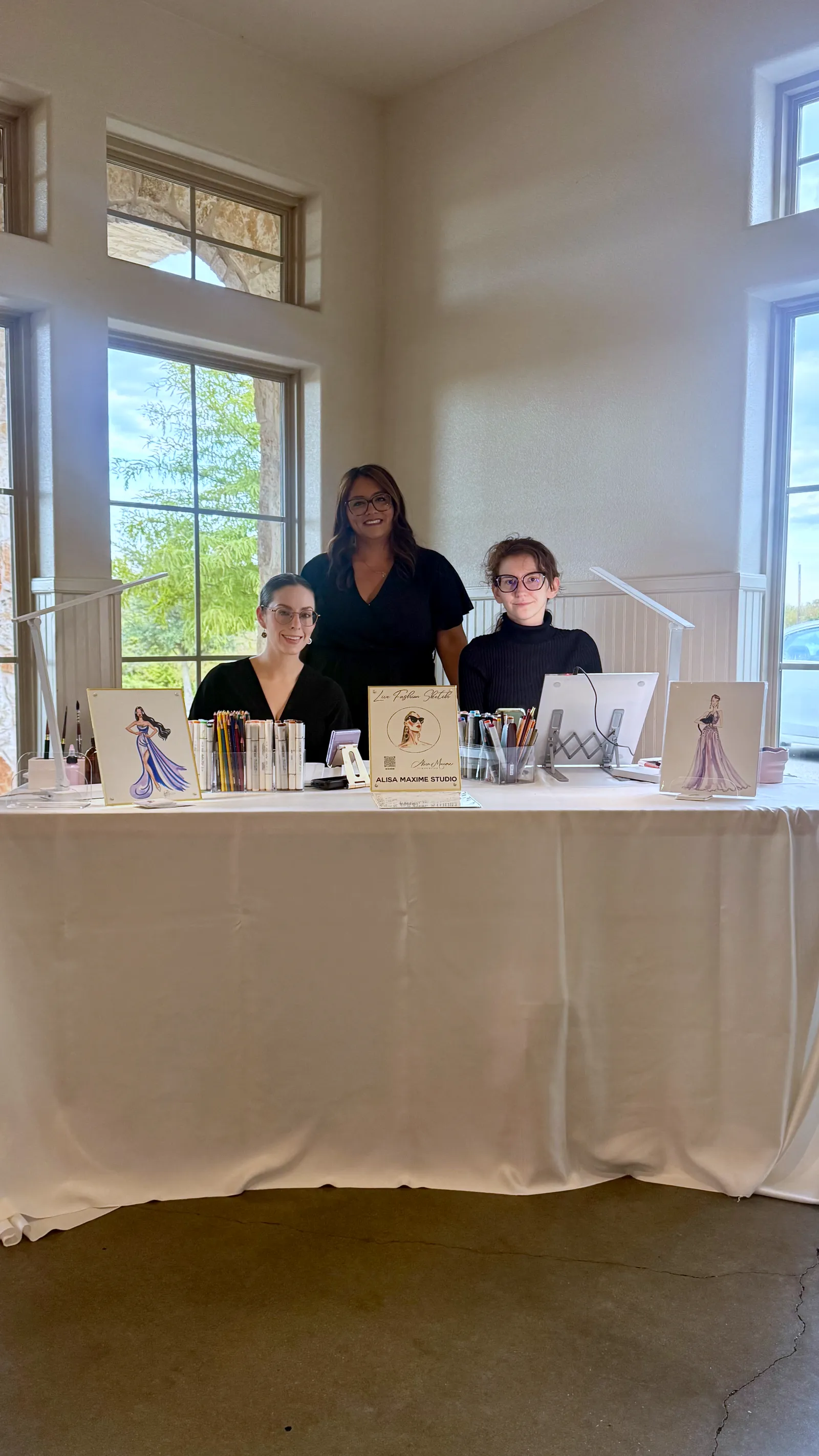 Our table at The Springs Weddings & Events - Tuscany Hill
