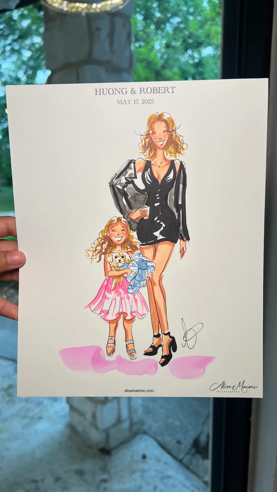 Live fashion sketch 13 from A Beautiful Evening at Brighton Abbey