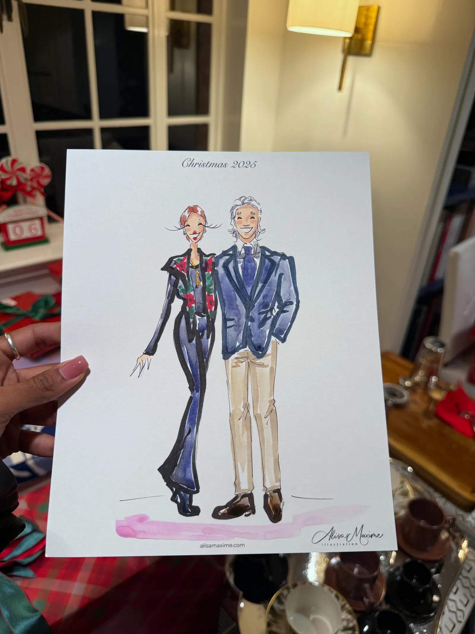 Live fashion sketch 10 from Holiday Celebration in Dallas