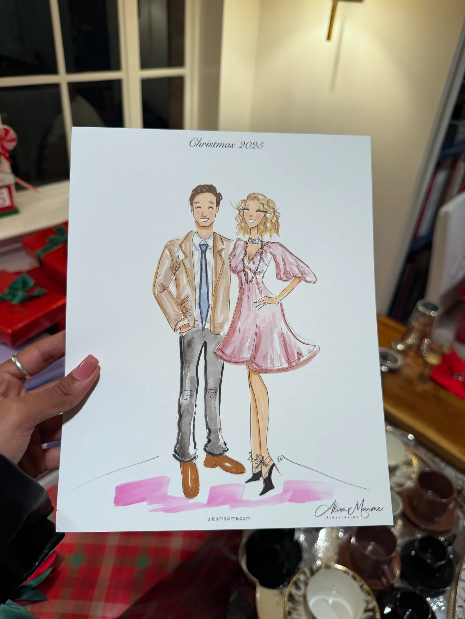 Live fashion sketch 11 from Holiday Celebration in Dallas