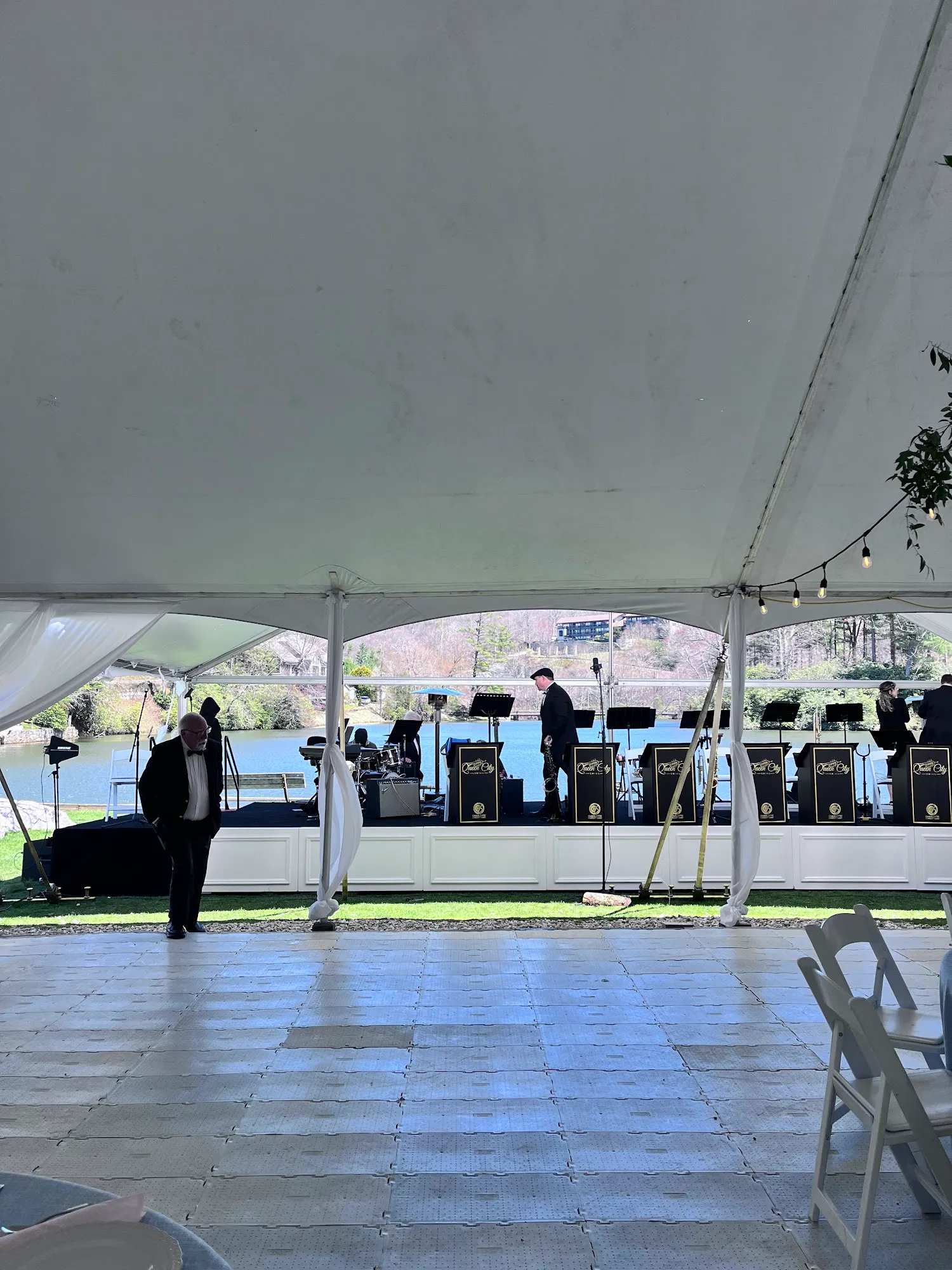Afternoon Tea at Chetola Resort, Blowing Rock — from the evening