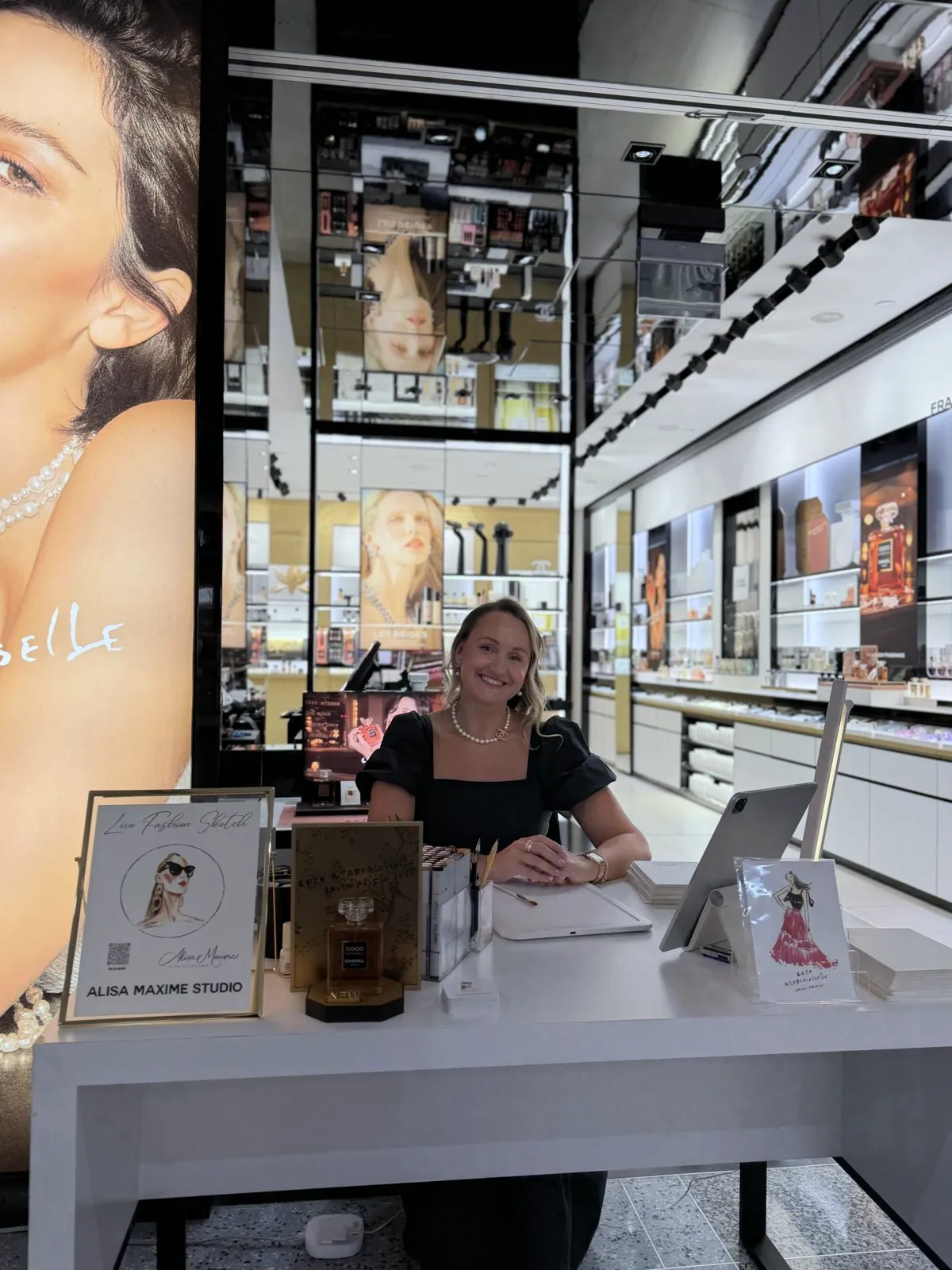 Chanel Beauty Boutique Activation at DFW Airport