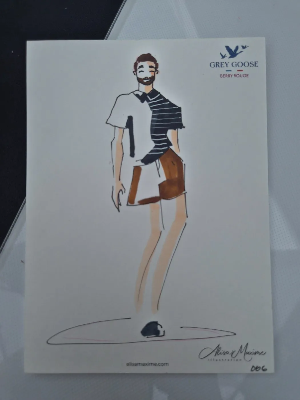 Live fashion sketch 7 from Brand Activation at the Denver Food & Wine Festival