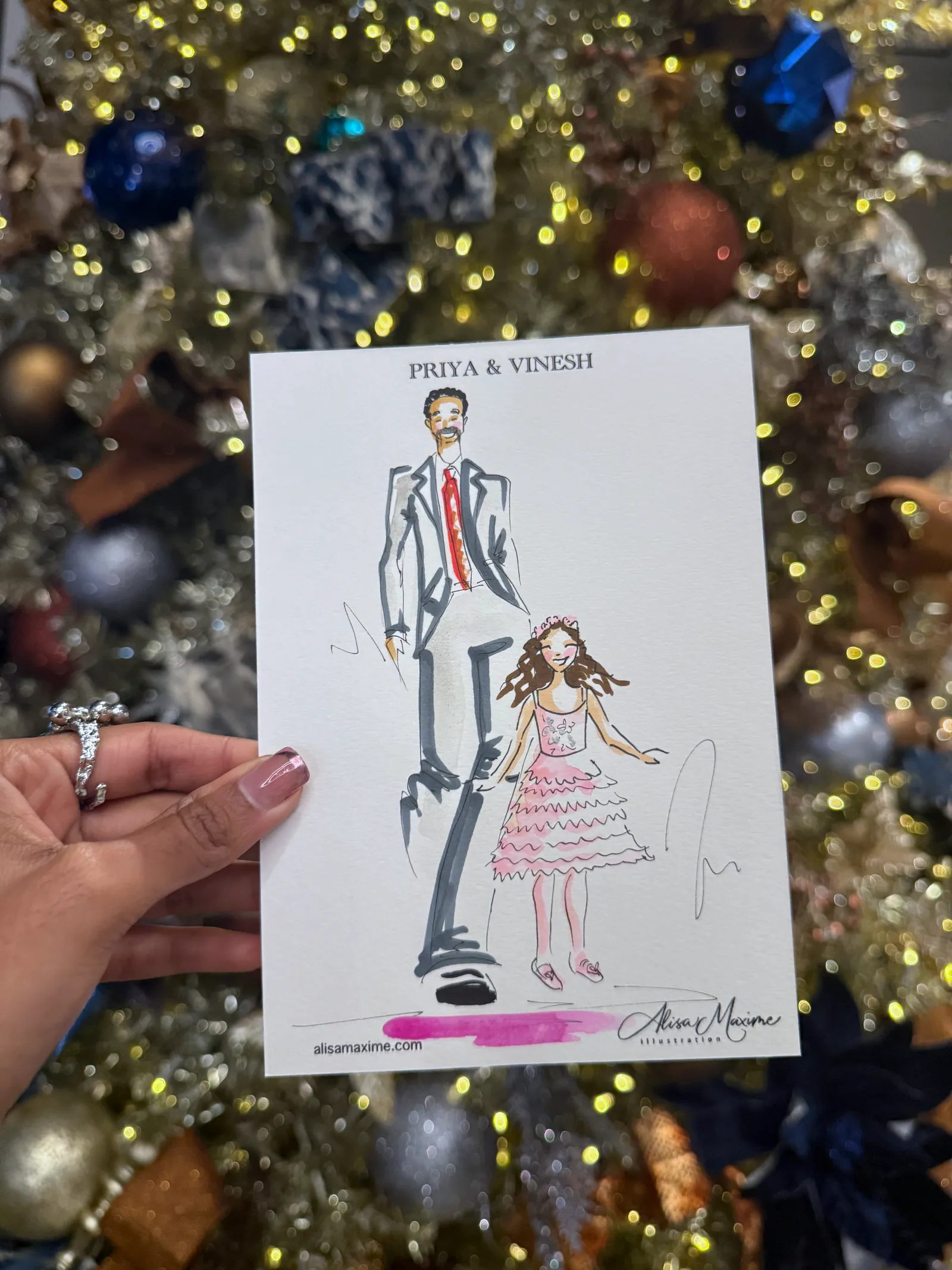 Live fashion sketch 4 from Engagement Celebration at Omni Frisco Hotel, Frisco, Texas