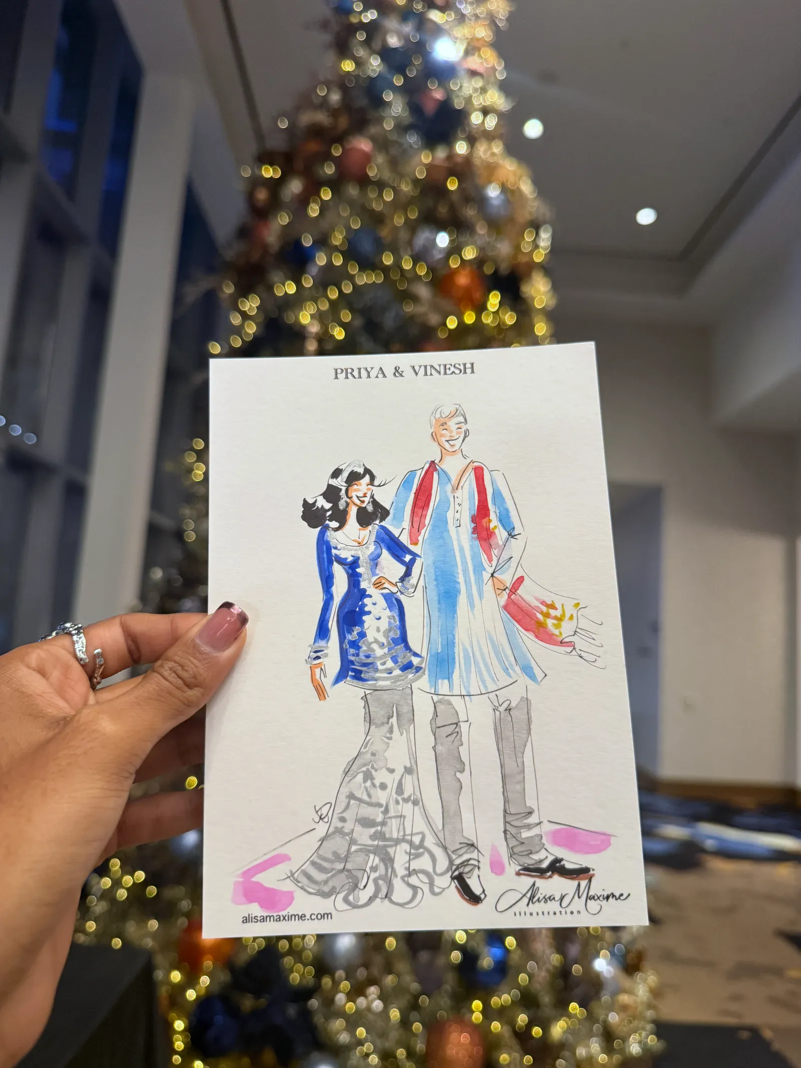 Live fashion sketch 10 from Engagement Celebration at Omni Frisco Hotel, Frisco, Texas
