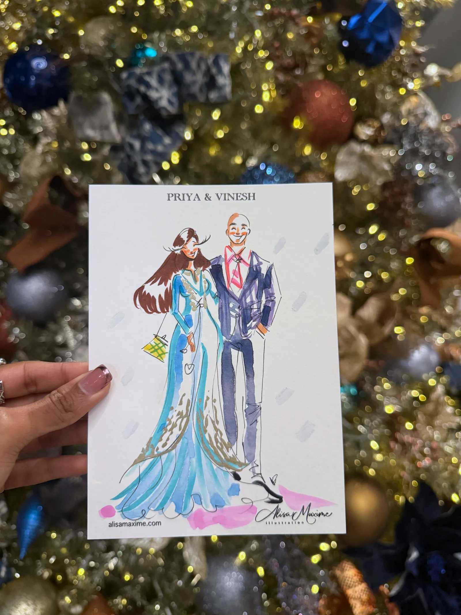 Live fashion sketch 13 from Engagement Celebration at Omni Frisco Hotel, Frisco, Texas