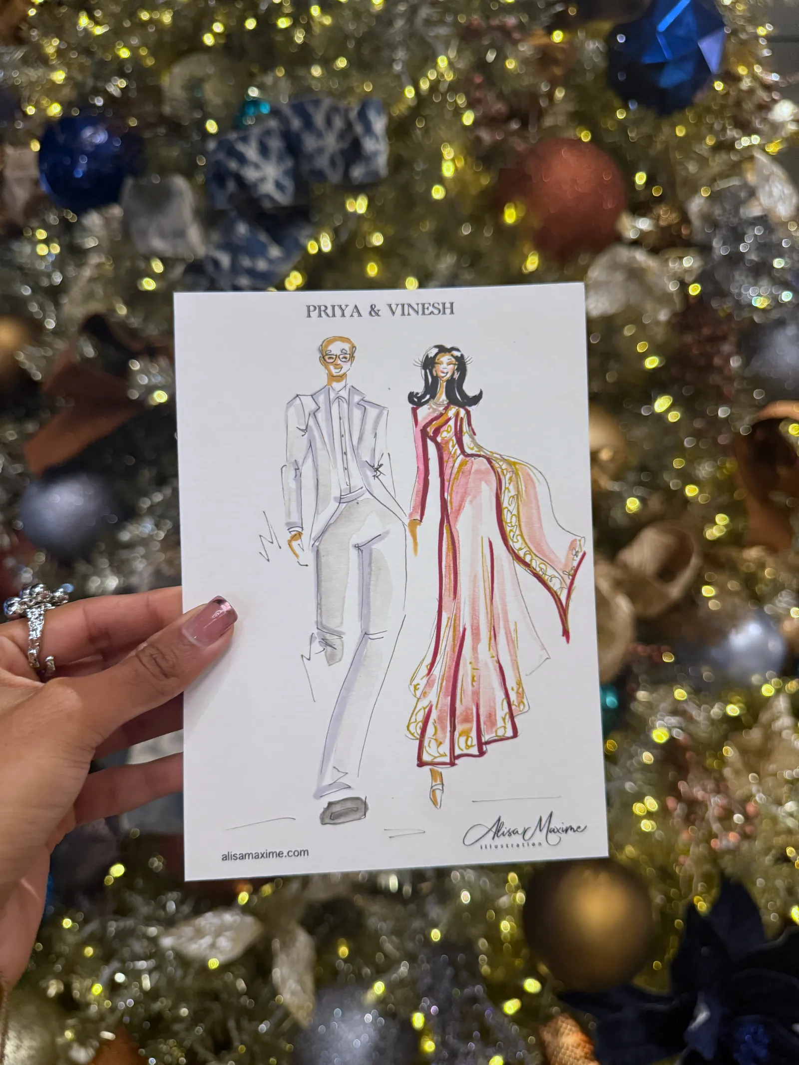 Live fashion sketch 7 from Engagement Celebration at Omni Frisco Hotel, Frisco, Texas