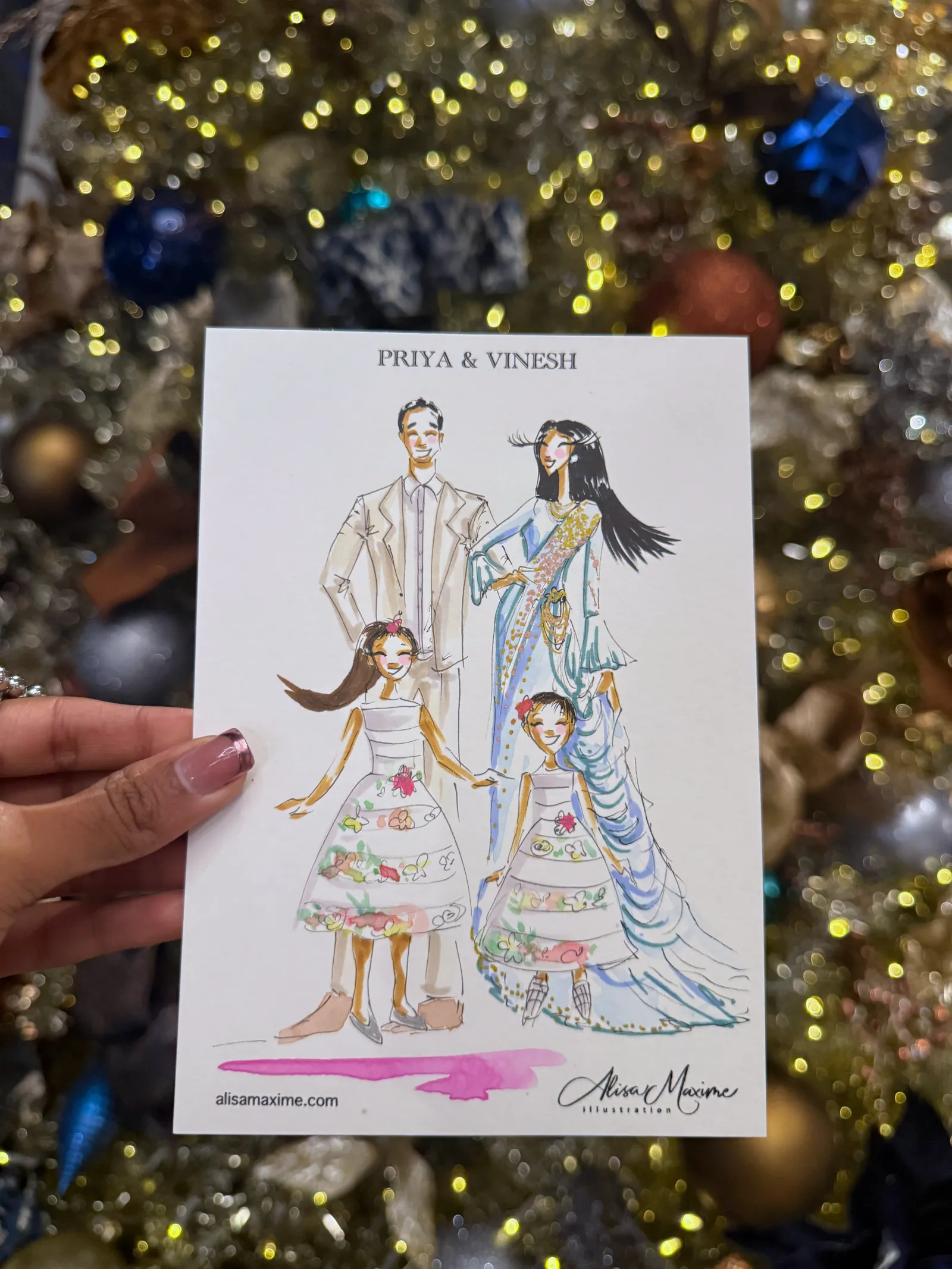 Live fashion sketch 6 from Engagement Celebration at Omni Frisco Hotel, Frisco, Texas