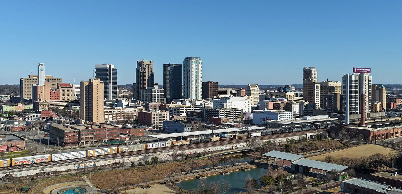 The Birmingham skyline