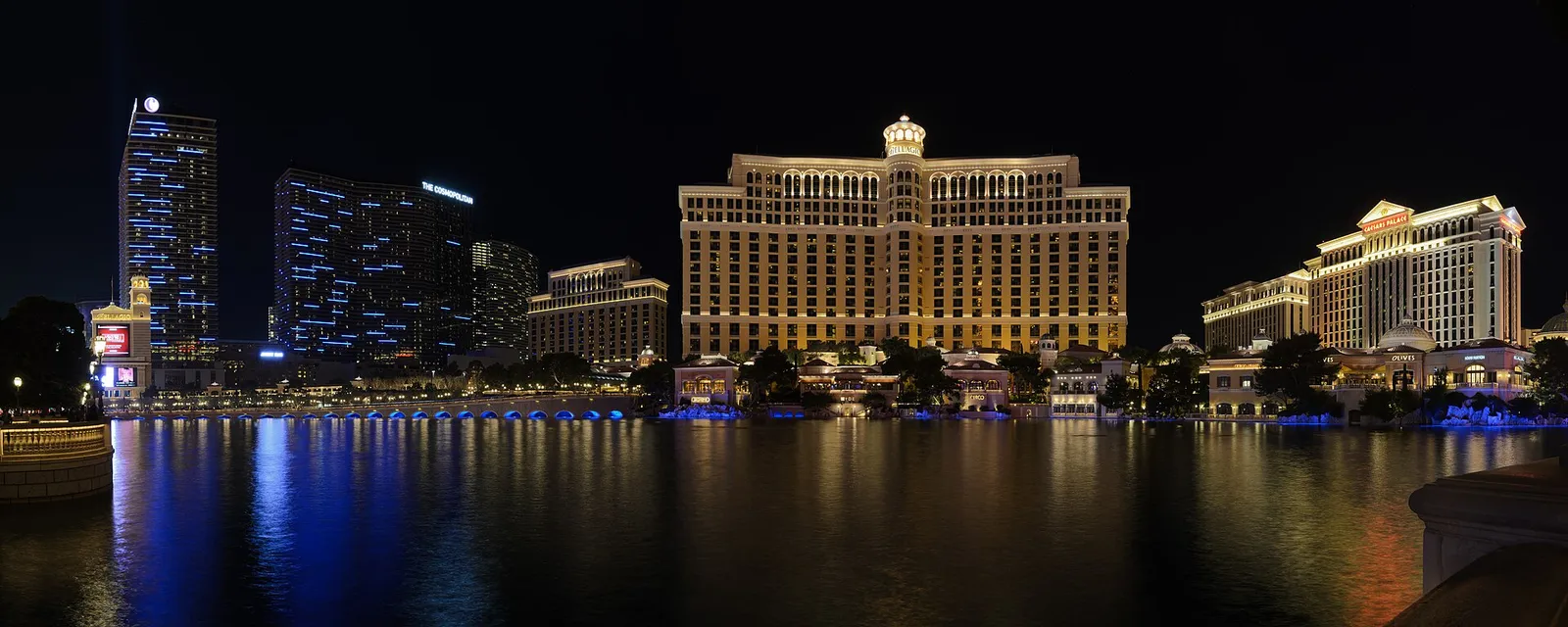 The Las Vegas skyline