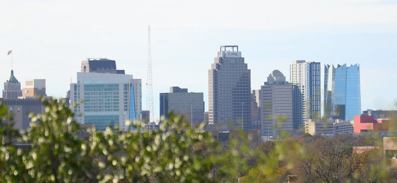 The San Antonio skyline